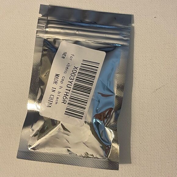 Mercedes Benz Logo valve Stem caps in black set of 4 NWT - Picture 4 of 4